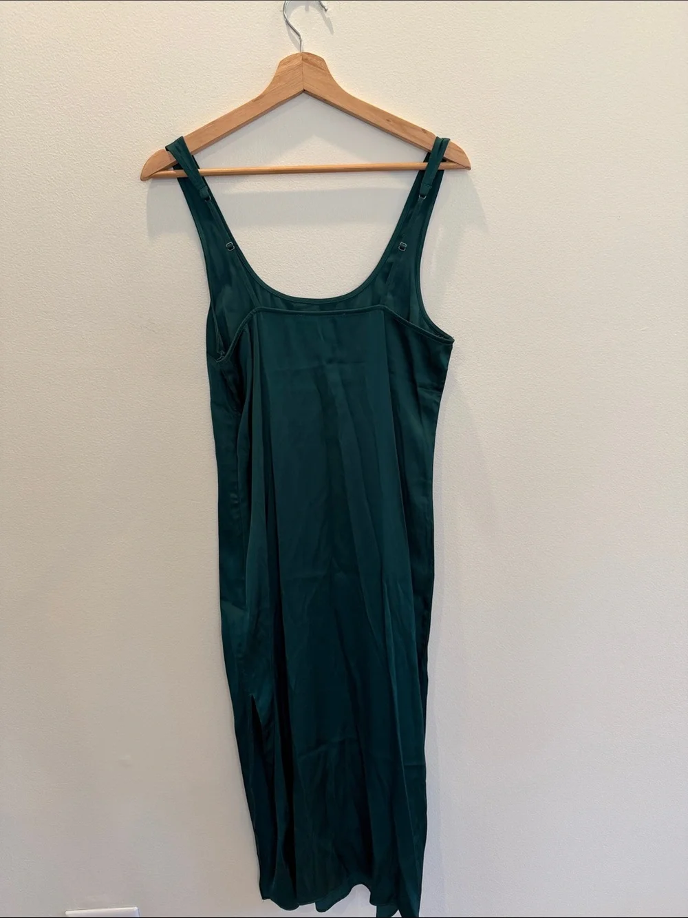 Abercrombie & Fitch Sleek Emerald Green Slip Dress - Women